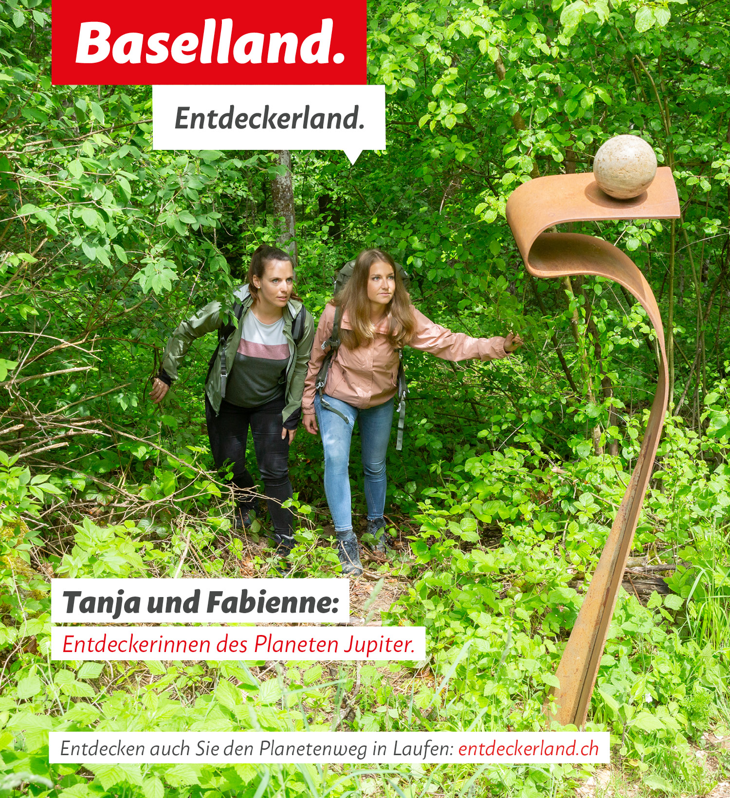 Baselland Tourismus – Kampagnen-Anzeigen