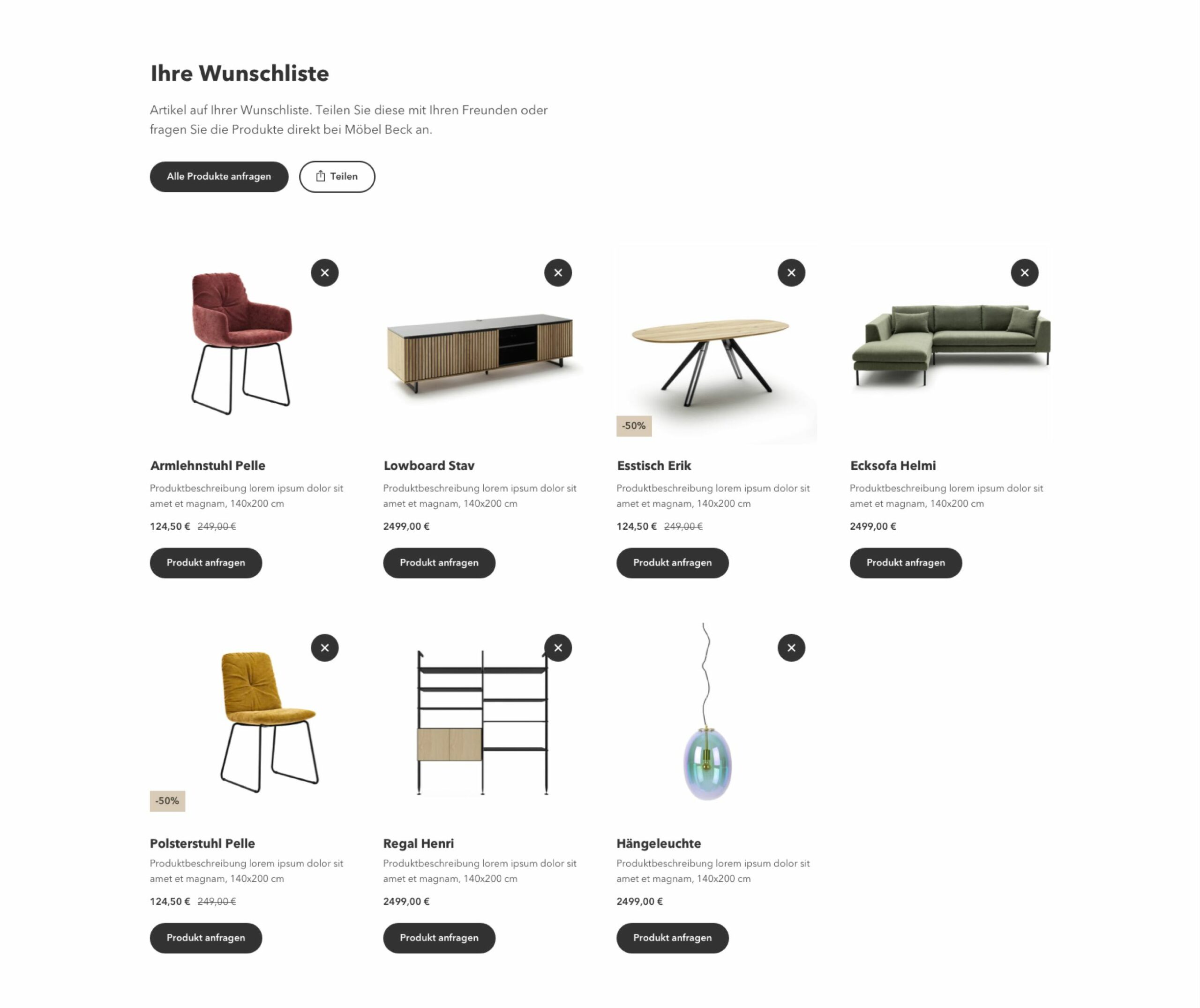 Möbel Beck – Die neue Website