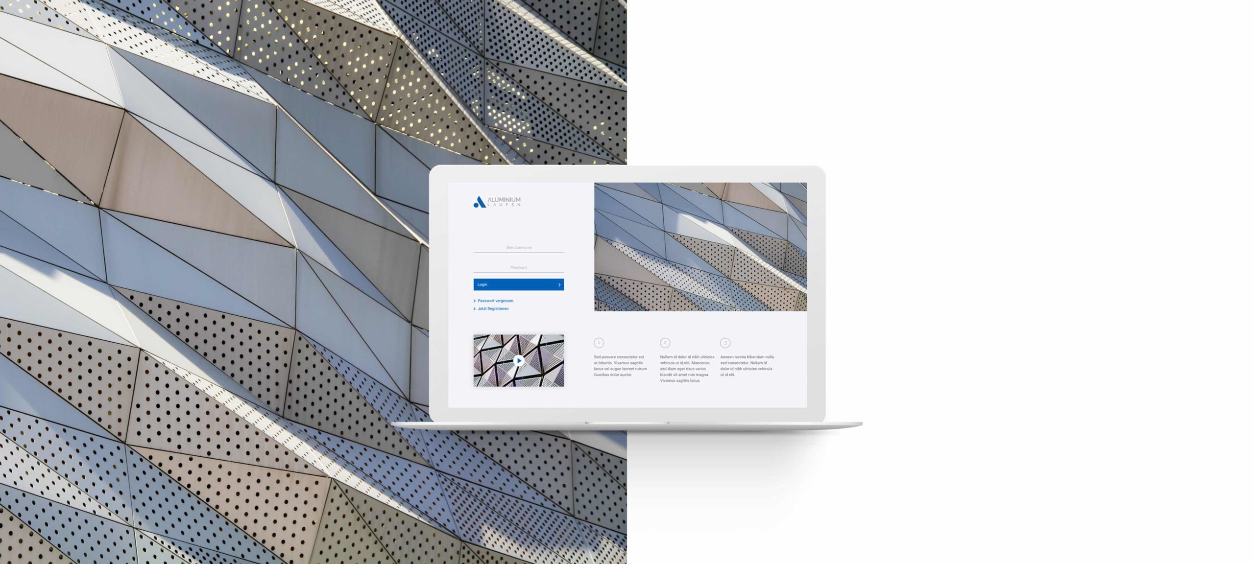 Aluminium Laufen AG: Online-Portal für individuelle Aluminium-Teile