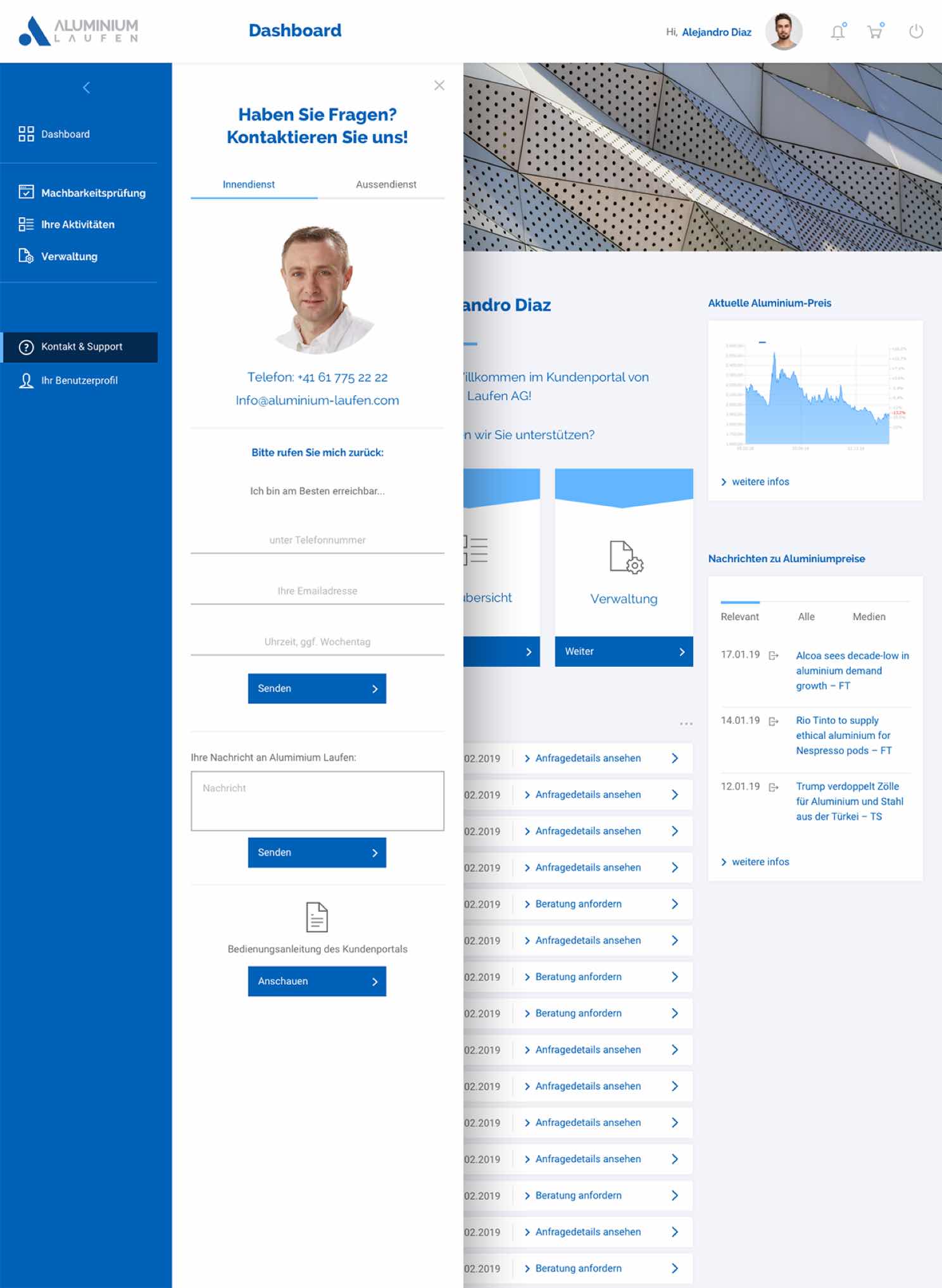Aluminium Laufen AG – Design Thinking