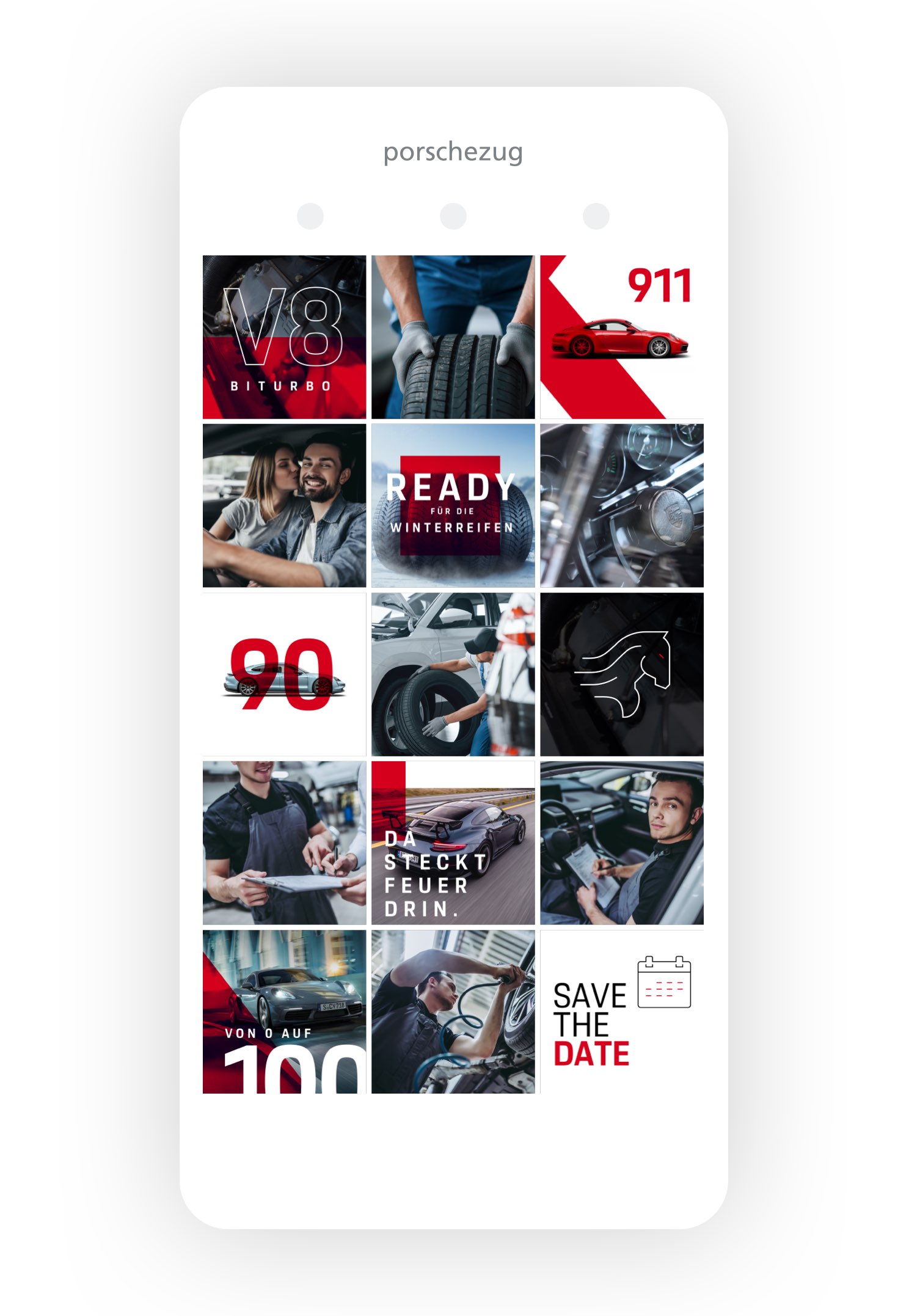 Porsche Zentrum Zug – Der Feed