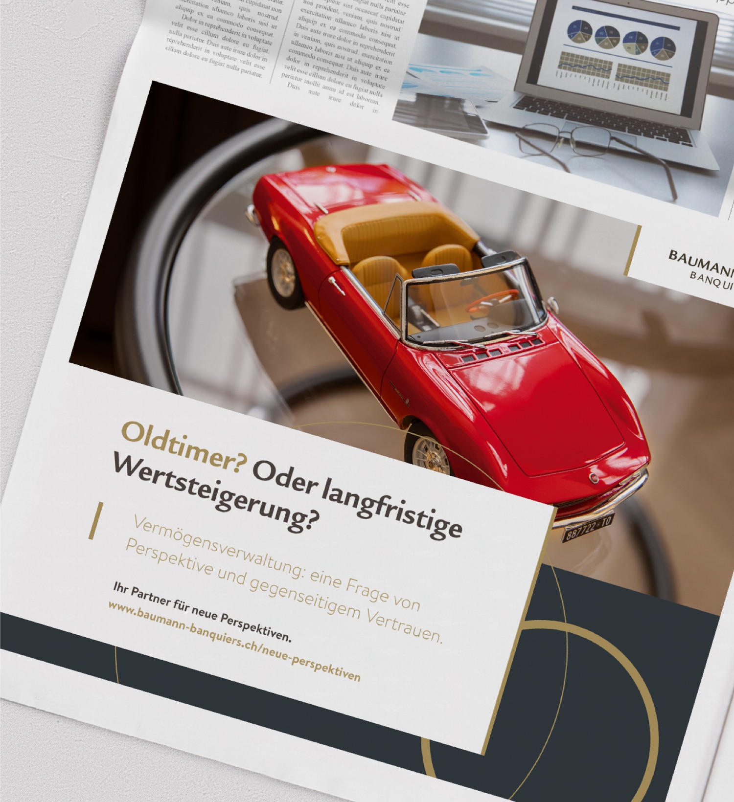 Baumann & Cie, Banquiers – OoH- und PoS-Massnahmen