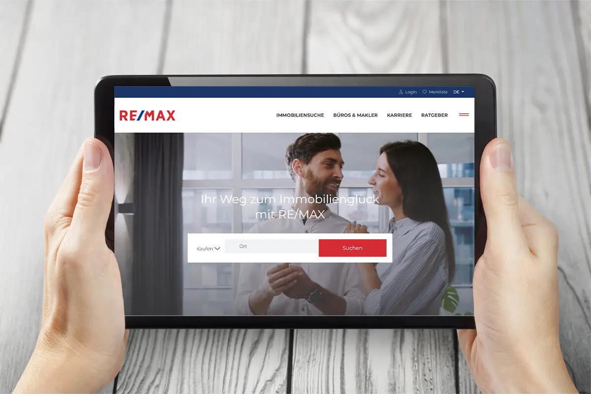 RE/MAX Schweiz – Die neue Website