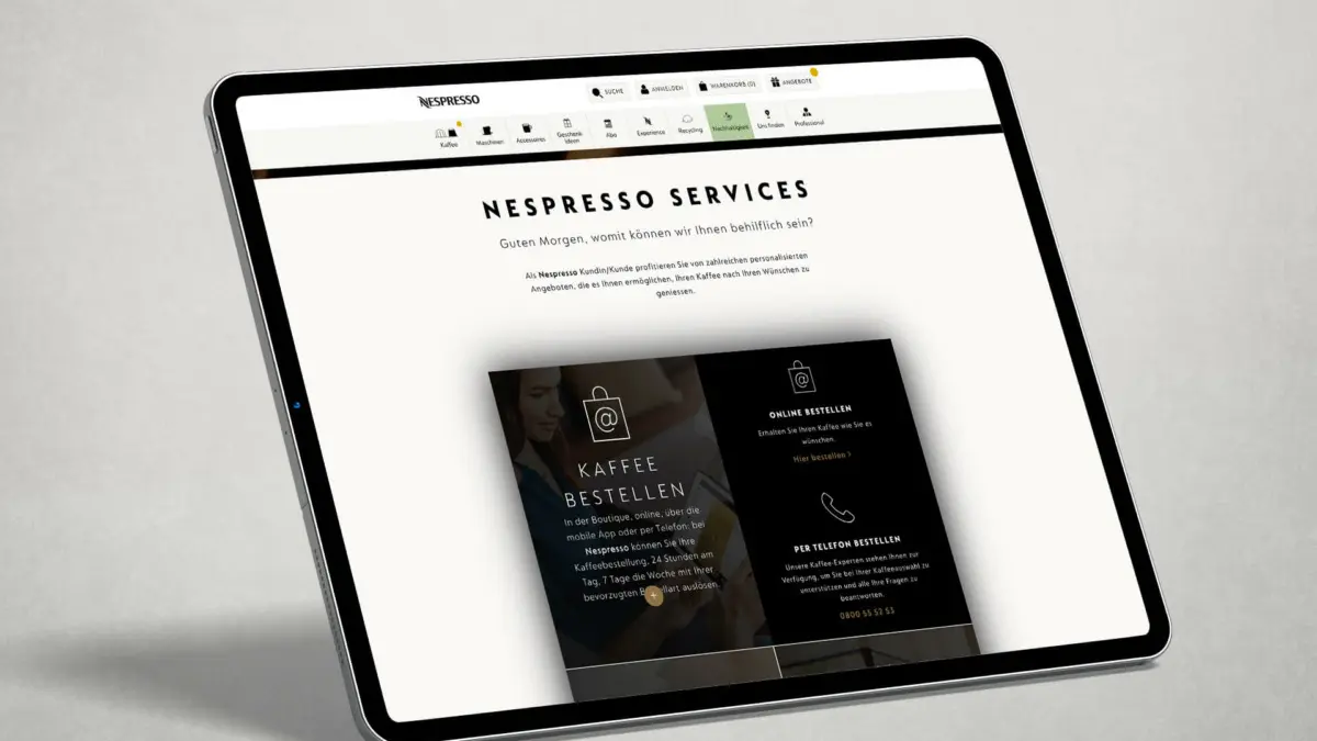 Nespresso – Kundenservice im Fokus