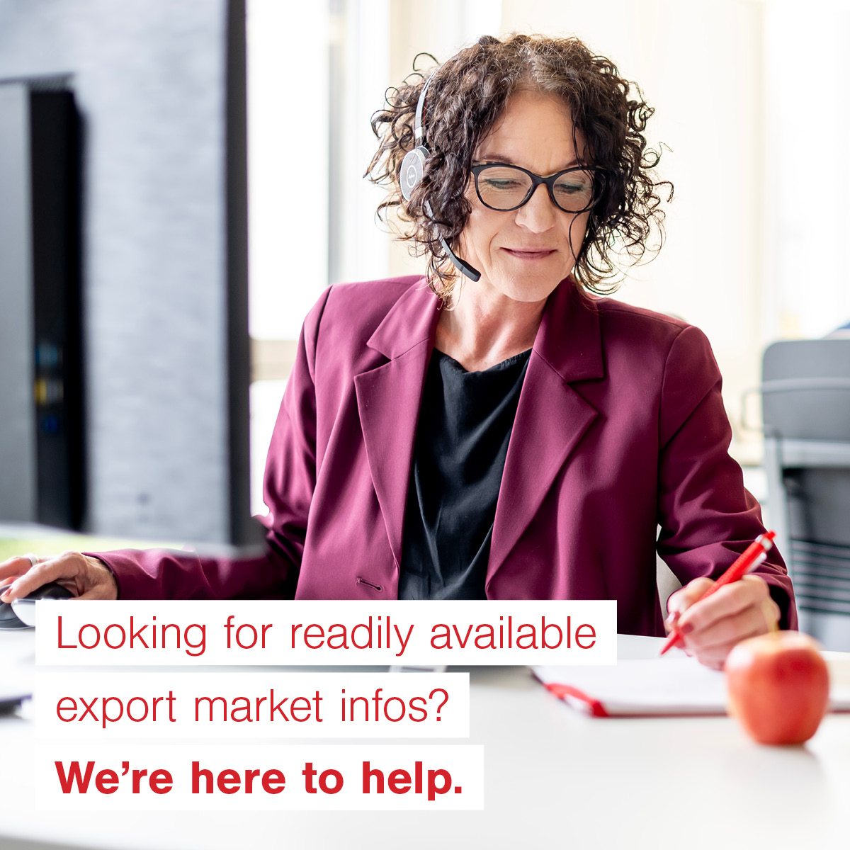 Switzerland Global Enterprise – Ads der Dienstleistungskampagne